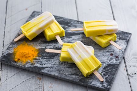 Golden Milk Eis