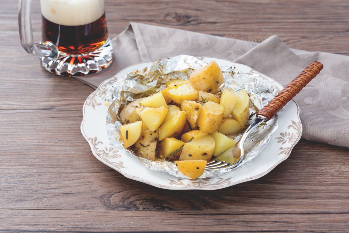 Kartoffeln mit Bier