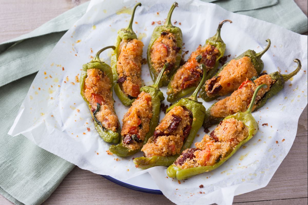 Gefüllte vegetarische Friggitelli