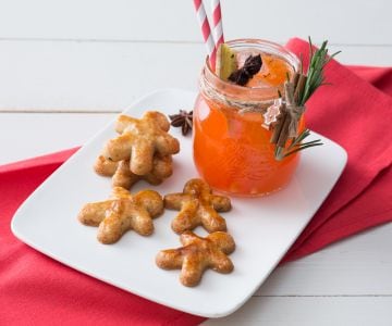Herzhafte Lebkuchen und Fest-Spritz