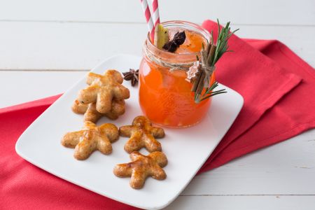Herzhafte Lebkuchen und Fest-Spritz