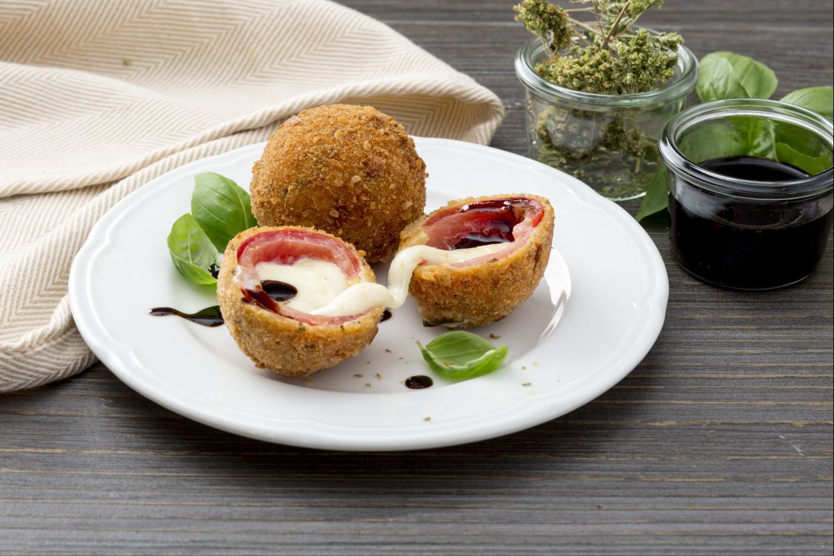 Caprese-Fleischbällchen