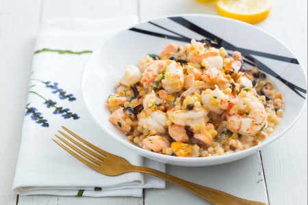 Fregola mit Fischragout