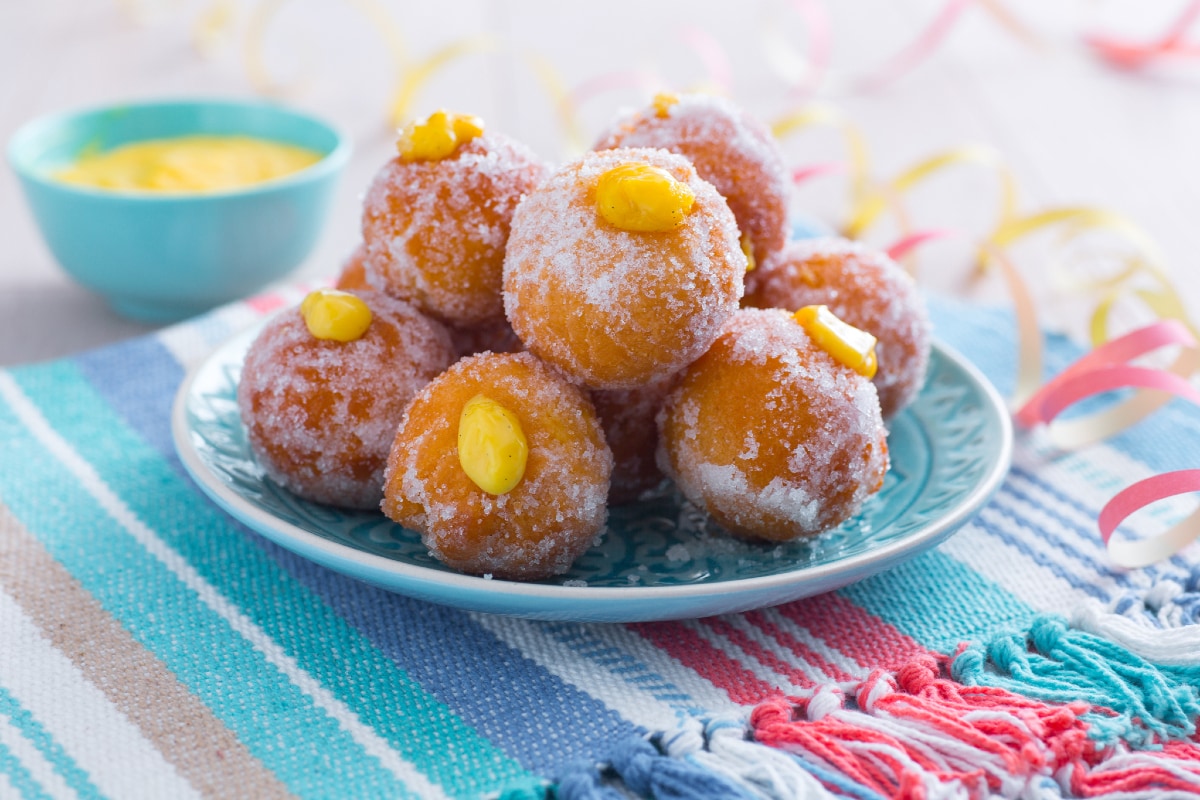 Gefüllte Castagnole