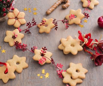 Weihnachtssterne (Plätzchen)