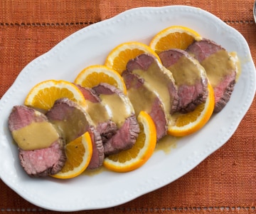 Orangenbraten