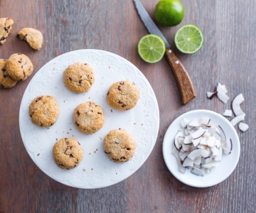 Cookies Kokos und Limette