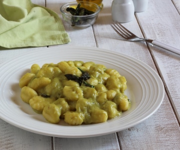 Gnocchi mit Spargelcreme