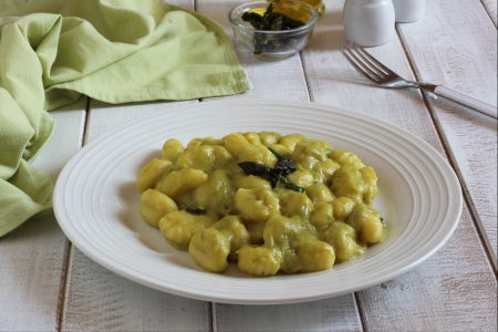 Gnocchi mit Spargelcreme