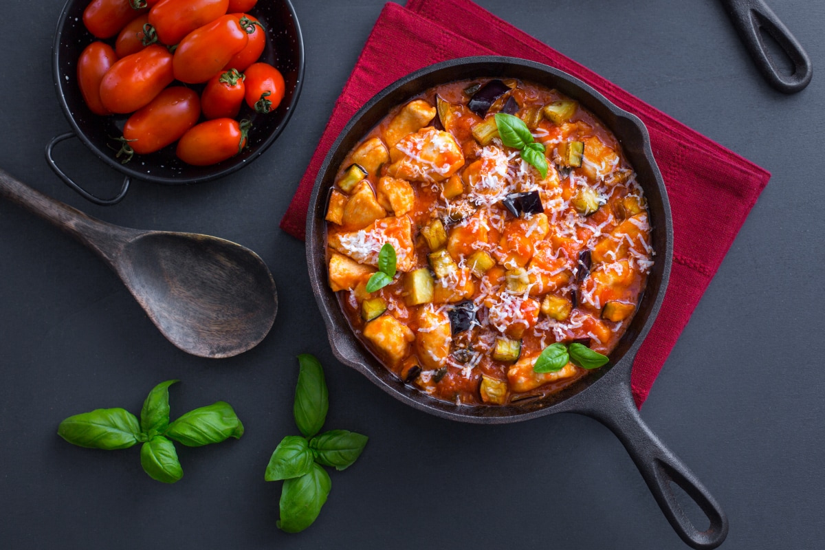 Hähnchen alla Norma