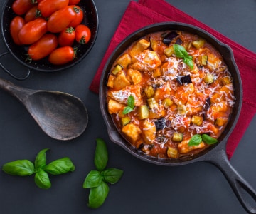 Hähnchen alla Norma