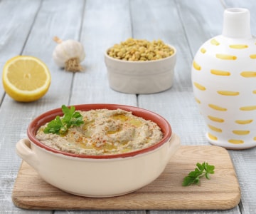 Linsen-Hummus
