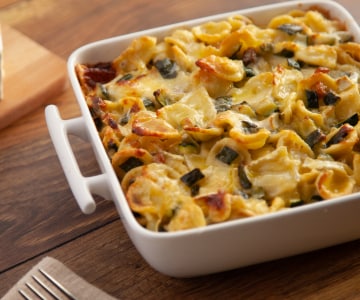 Überbackene Orecchiette aus dem Ofen