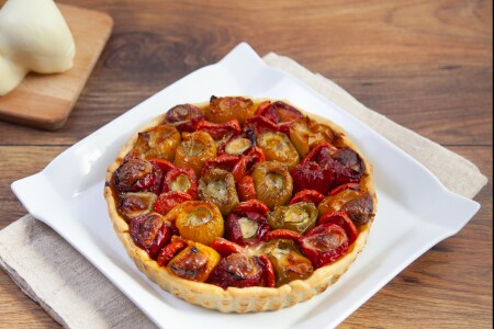 Herzhafte Paprikatorte