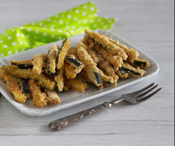 Einfache und schnelle Ofenzucchini