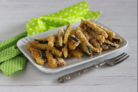 Einfache und schnelle Ofenzucchini