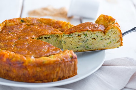 7-Gläser-Kuchen mit Zucchini