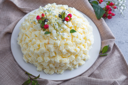 Mimosenkuchen ohne Gluten