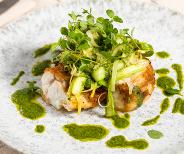 Gebratener Seeteufel