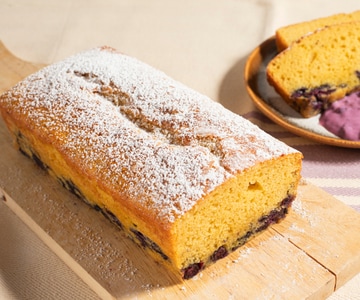 Vier Viertel mit Joghurt