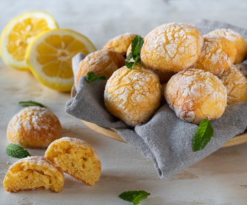Zitronenkekse ohne Butter