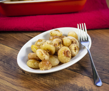 Gebackene Frühlingszwiebeln