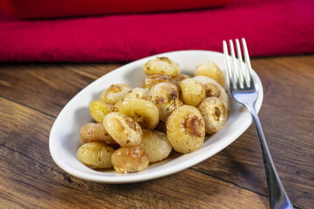 Gebackene Frühlingszwiebeln