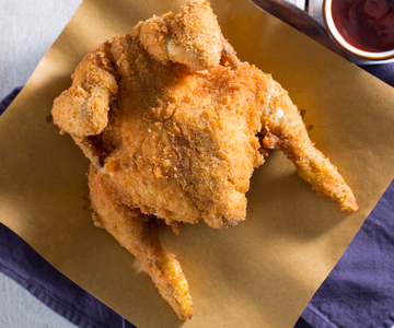 Gebratenes Hühnchen