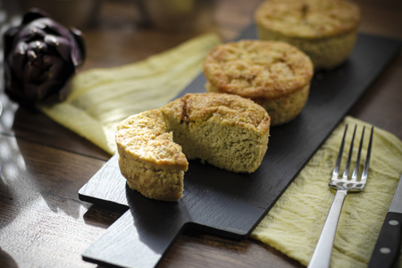 Ricottaküchlein mit Artischocken