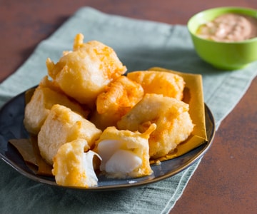 Kabeljau im Teigmantel