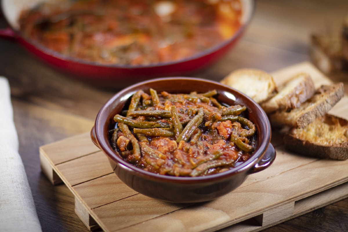 Bohneneintopf auf Bauernart
