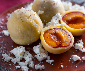 Tschechische Obstknödel (Knedliky)