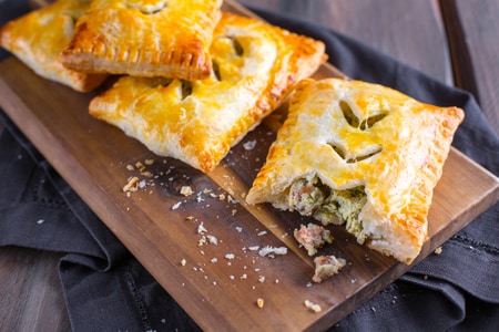 Brokkoli-Ricotta-Täschchen