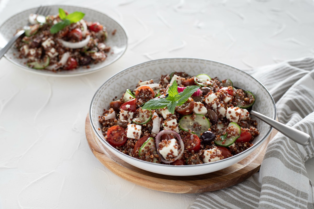 Griechischer Quinoa-Salat