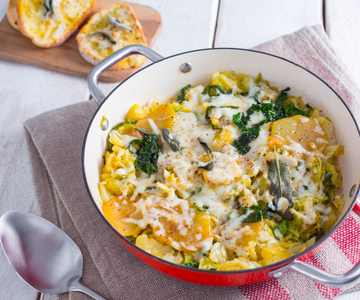 Wirsing und Kartoffeln