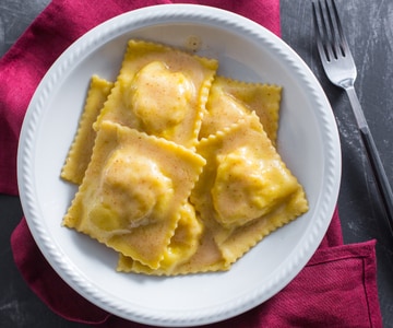 Ravioli ris e coi