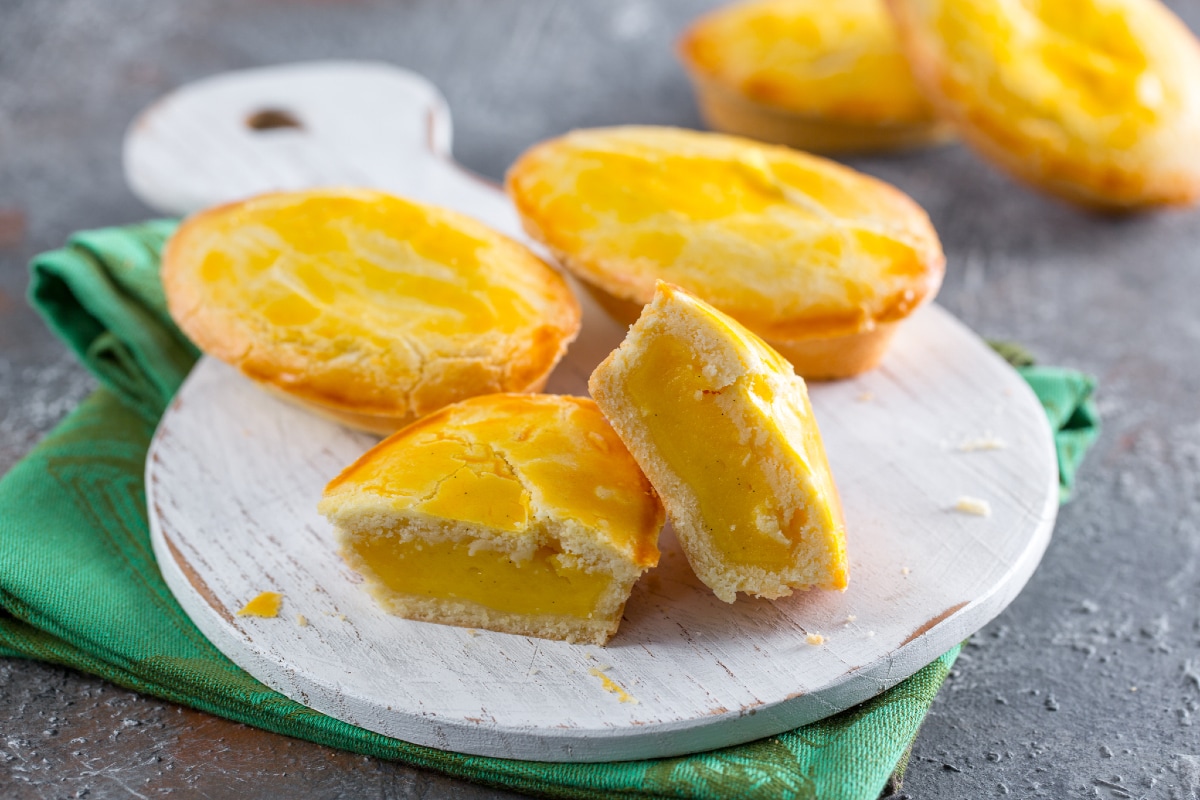 Pasticciotti mit Reiscreme