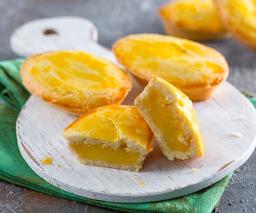 Pasticciotti mit Reiscreme