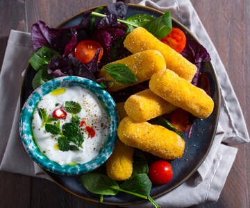 Kartoffelkroketten aus dem Ofen