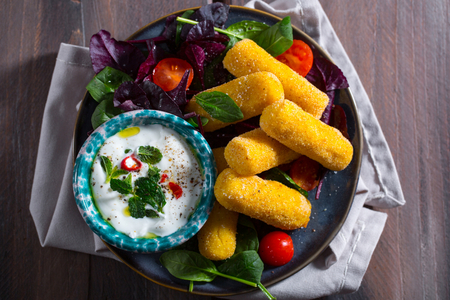 Kartoffelkroketten aus dem Ofen