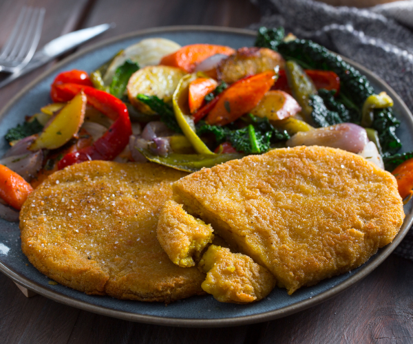 Kichererbsen-Schnitzel