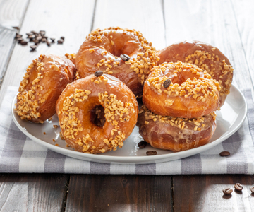 Frittierte Donuts