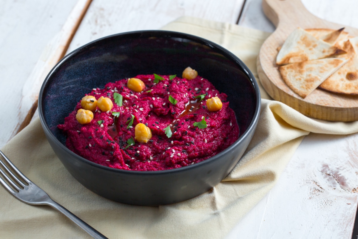 Rote-Bete-Hummus