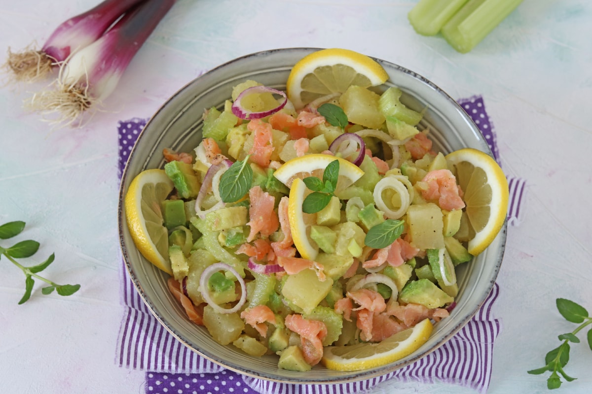 Kartoffel-Lachs-Salat