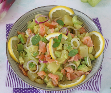 Kartoffel-Lachs-Salat