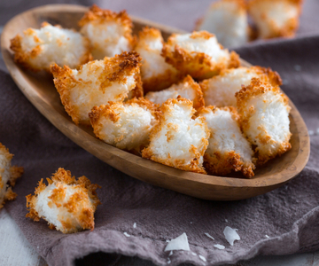 Glutenfreie Kokosplätzchen