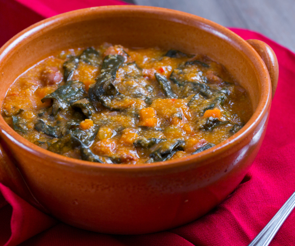 Schwarz- und Borlottibohnenfarinata