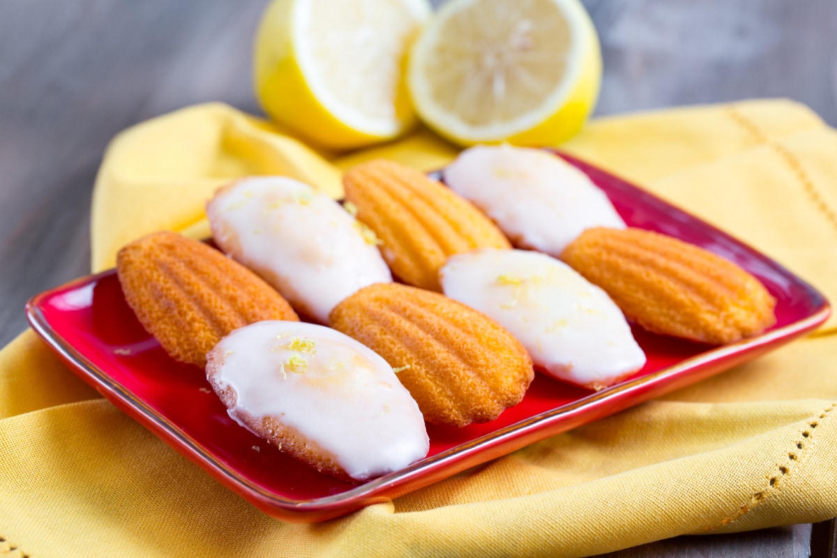 Glasierte Madeleines
