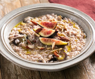 Risotto mit Feigen