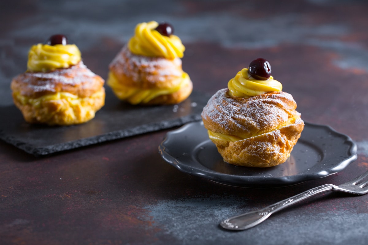 Zeppole in der Heißluftfritteuse